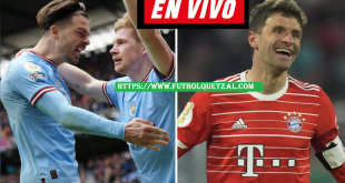 Manchester City vs. Bayern Munich EN VIVO cuartos de final IDA Champions League