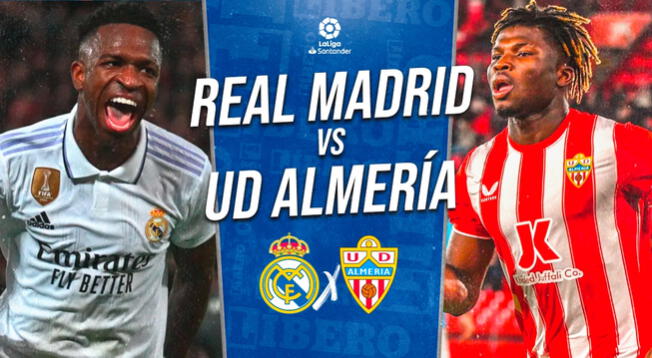 Real Madrid vs Almeria EN VIVO LaLiga Santander