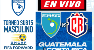 Guatemala vs Costa Rica FINAL EN VIVO Torneo Sub-15 UNCAF FIFA-FORWARD Costa Rica 2023