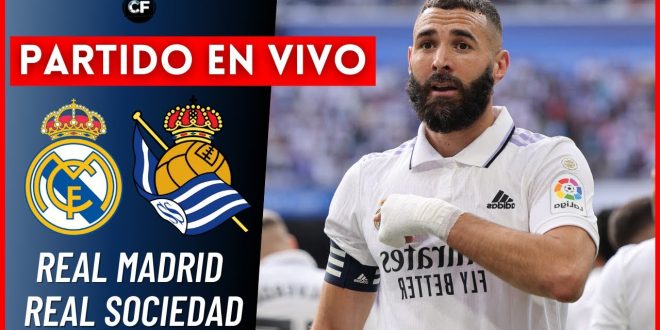 Real Madrid vs Real Sociedad EN VIVO J33 de LaLiga Santander de España