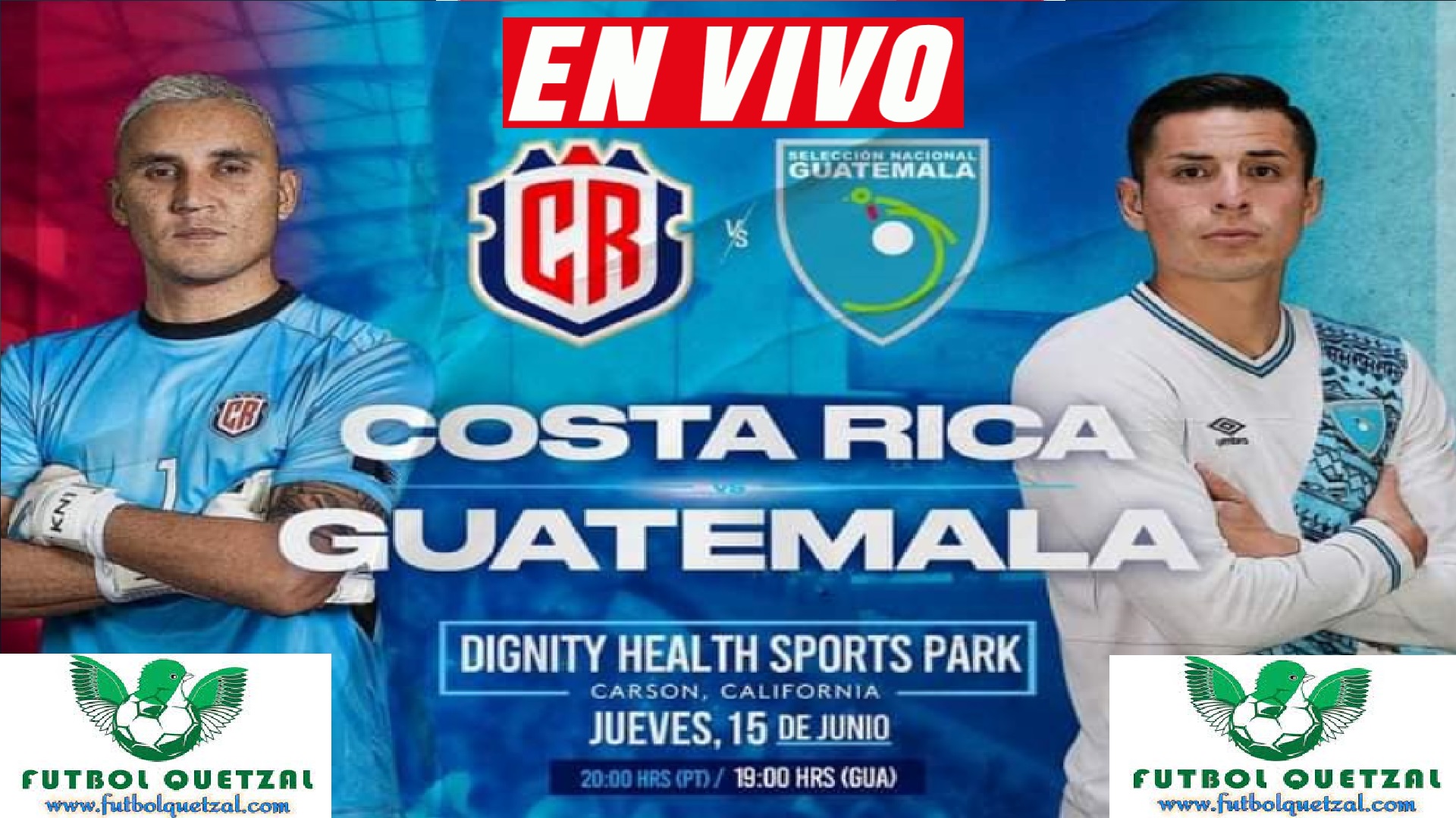 Guatemala vs Costa Rica EN VIVO Amistoso Internacional Junio 2023