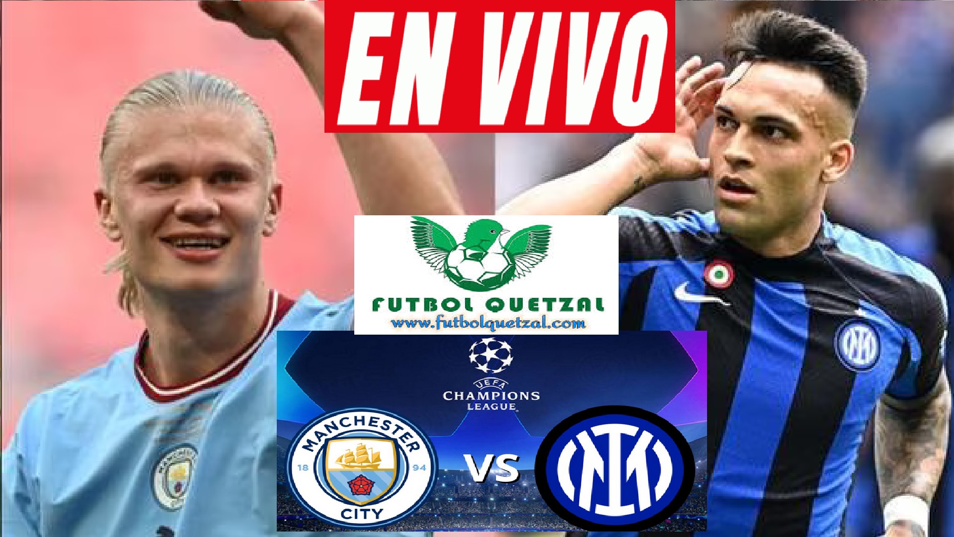Manchester City vs. Inter de Milán EN VIVO Champions League