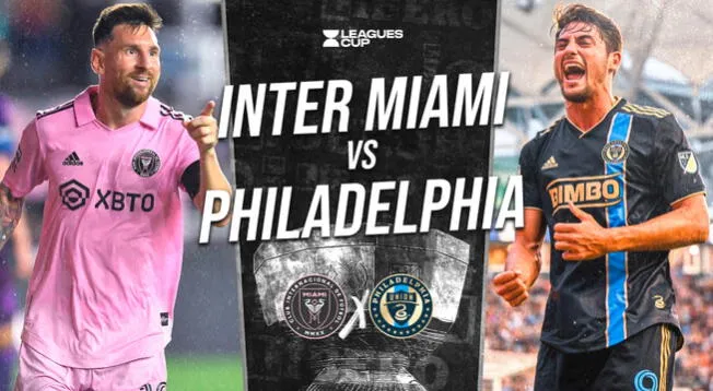 Miami vs. Philadelphia EN VIVO GRATIS por semifinal de la Leagues Cup 2023