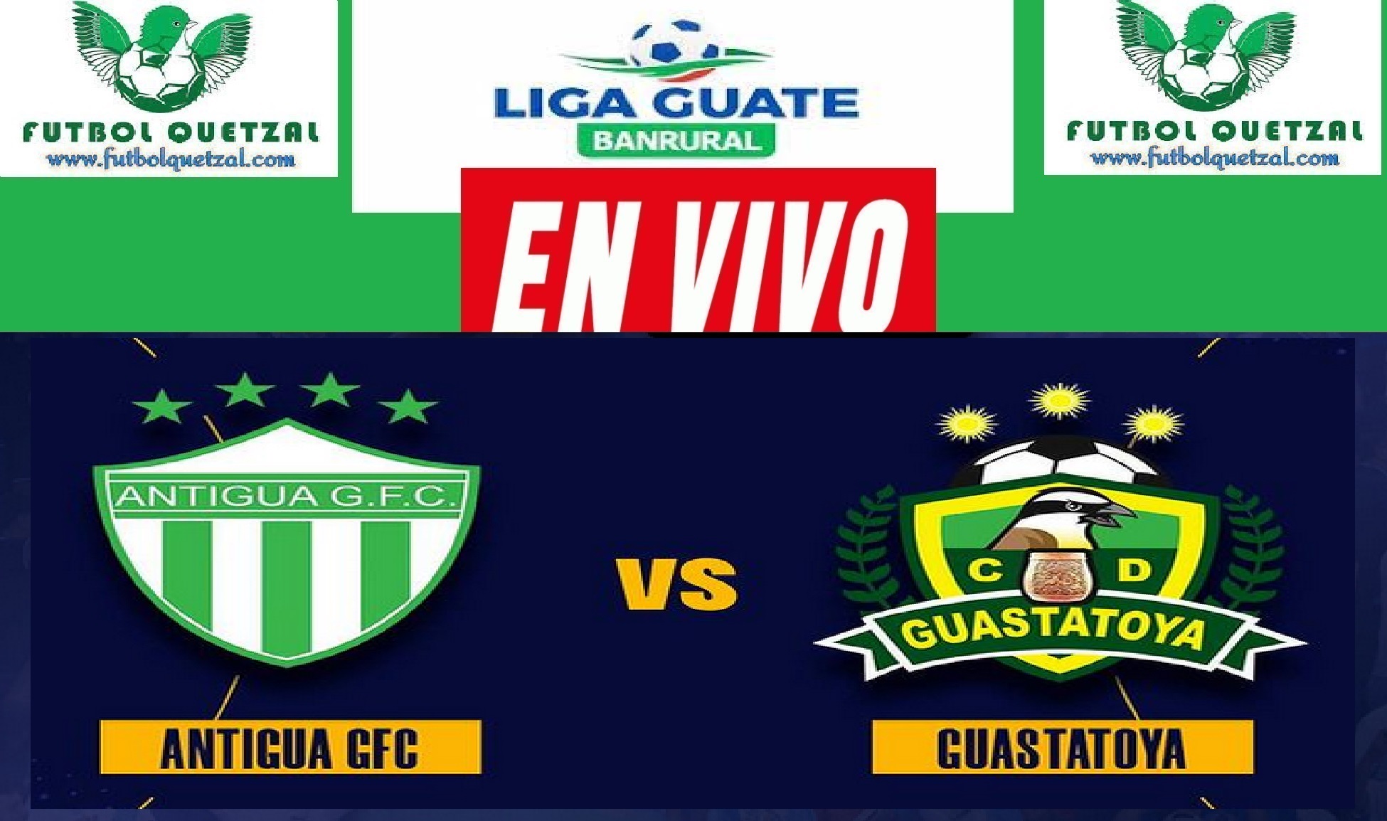 Antigua GFC vs Guastatoya EN VIVO J10 Liga Guate Banrural Torneo Apertura 2023