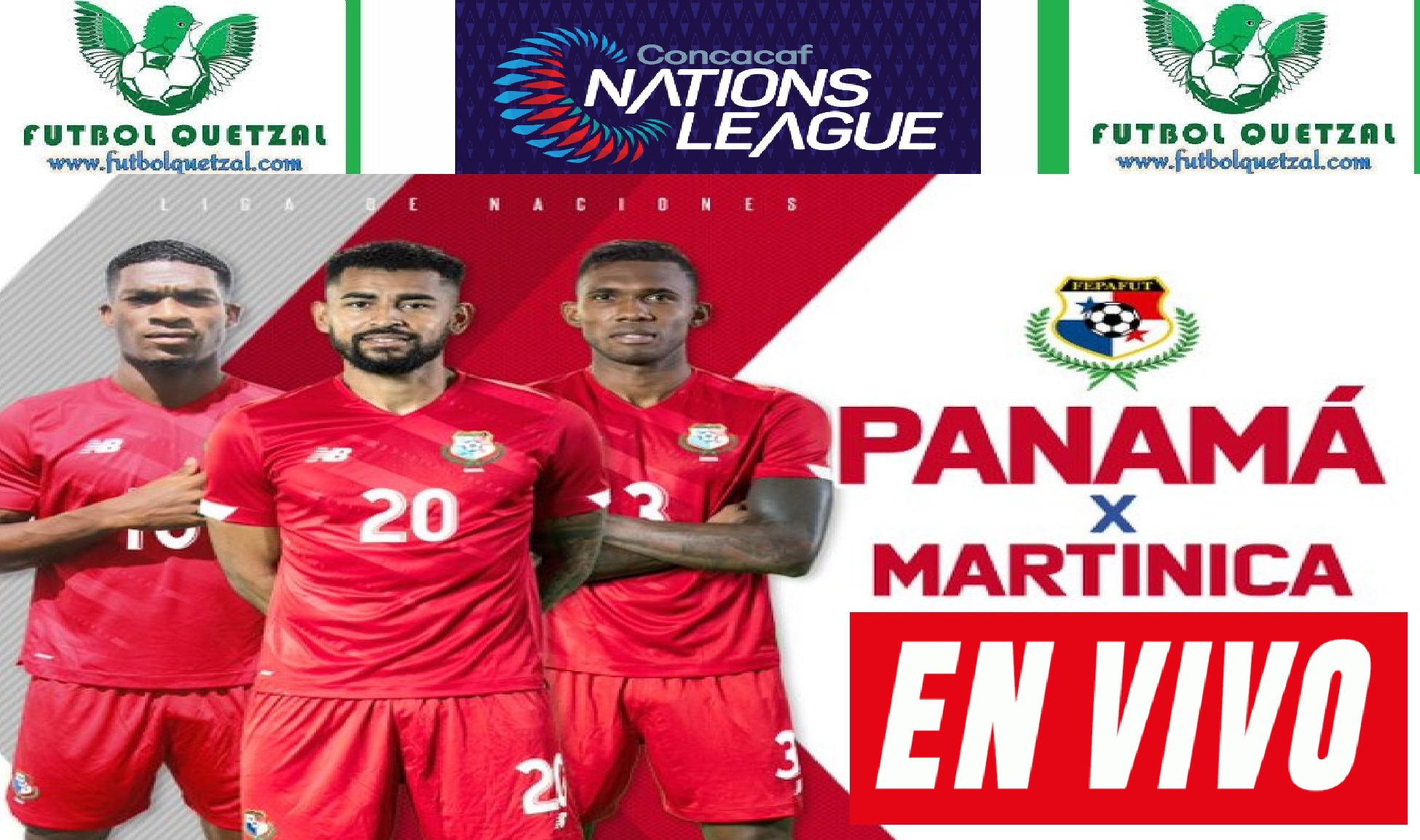 Panama vs Martinica EN VIVO Liga de Naciones de Concacaf 2023
