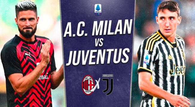 AC Milan vs Juventus EN VIVO y EN DIRECTO Serie A