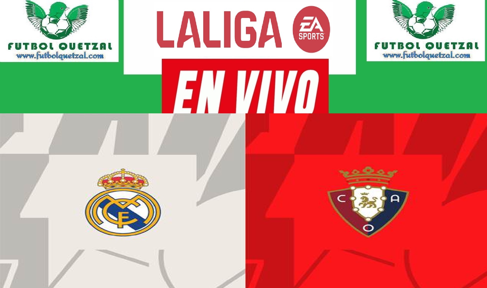 Real Madrid vs Osasuna EN VIVO por LaLiga EA Sports