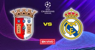 Braga vs Real Madrid EN VIVO GRATIS Champions League