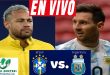 Brasil vs Argentina EN VIVO Eliminatorias Sudamericanas al Mundial 2026