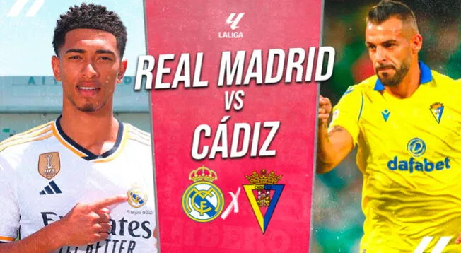 VER Real Madrid vs. Cádiz EN VIVO por fecha 14 de LaLiga