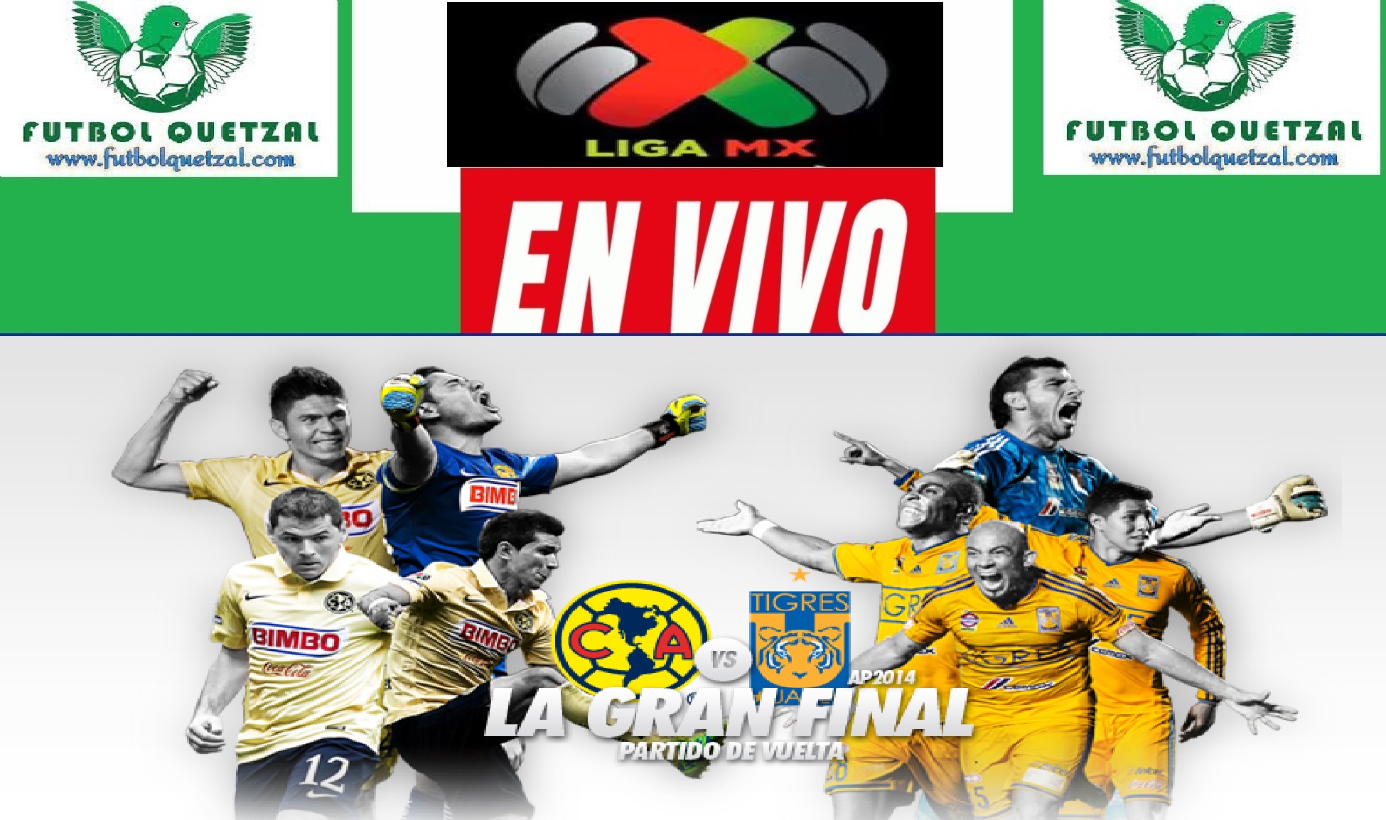 América vs Tigres UANL EN VIVO GRAN FINAL Liga MX Apertura 2023