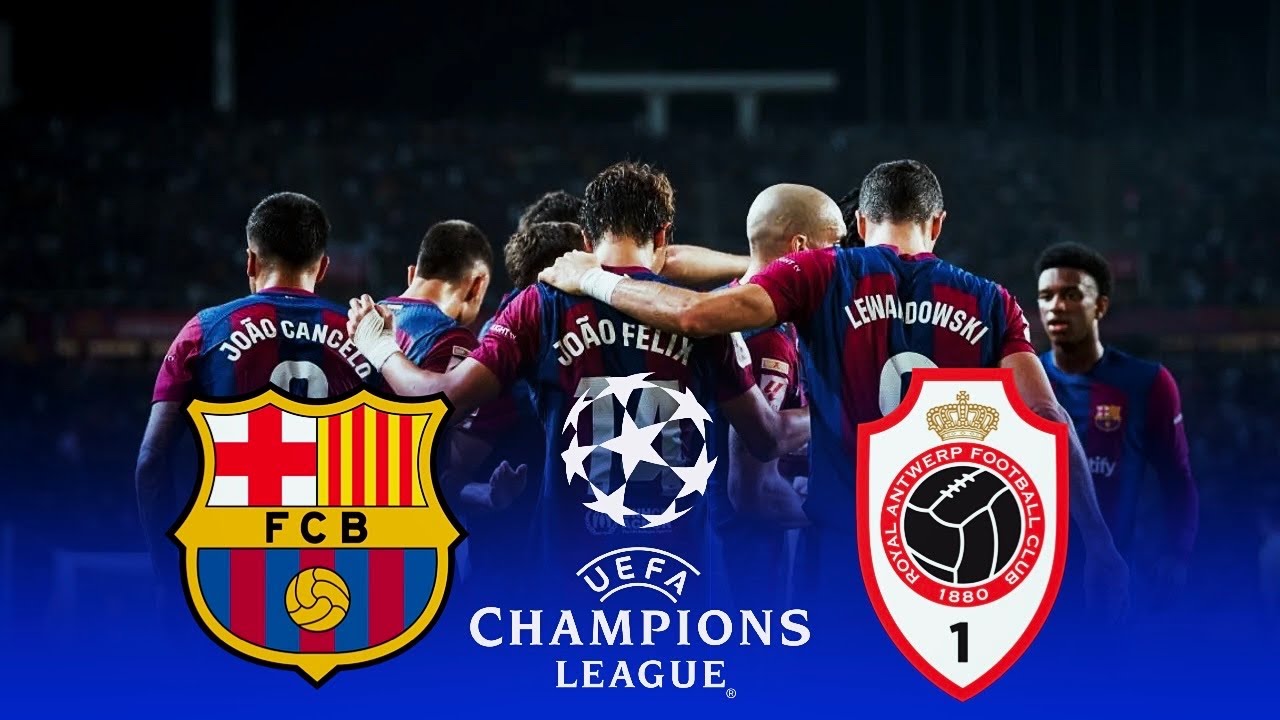 Barcelona vs. Antwerp EN VIVO jornada 6 Champions League