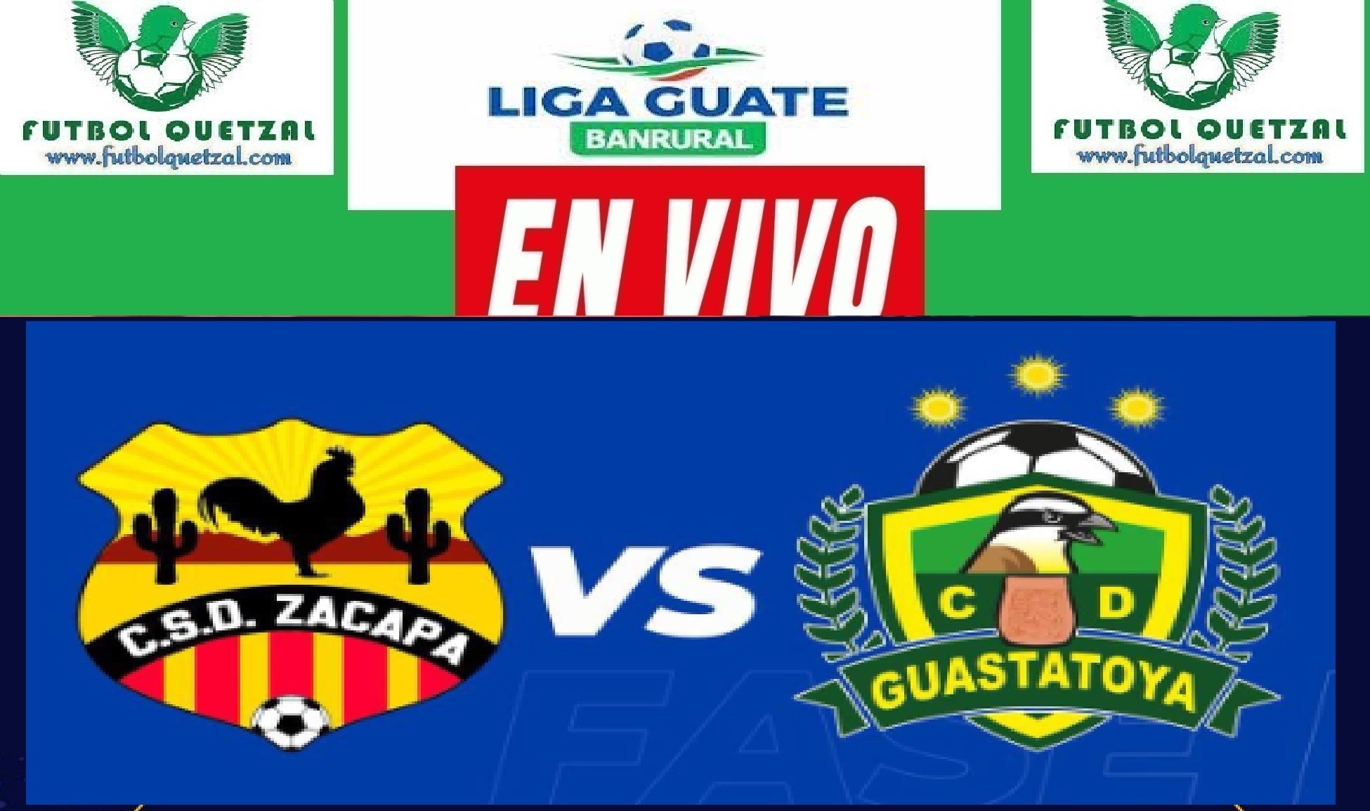 VER Zacapa vs Guastatoya EN VIVO Semifinal Ida Liga Guate Banrural Torneo Apertura 2023