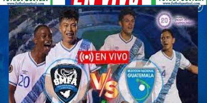 VER Guatemala vs San Martin Sub-20 EN VIVO GRATIS Jornada 2 Clasificatoria Sub-20 Concacaf 2024