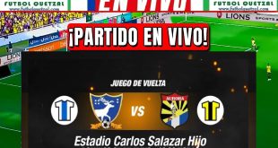 Suchitepequez vs Aurora EN VIVO GRATIS Cuartos de Final Vuelta Liga Primera División Fútbol de Guatemala
