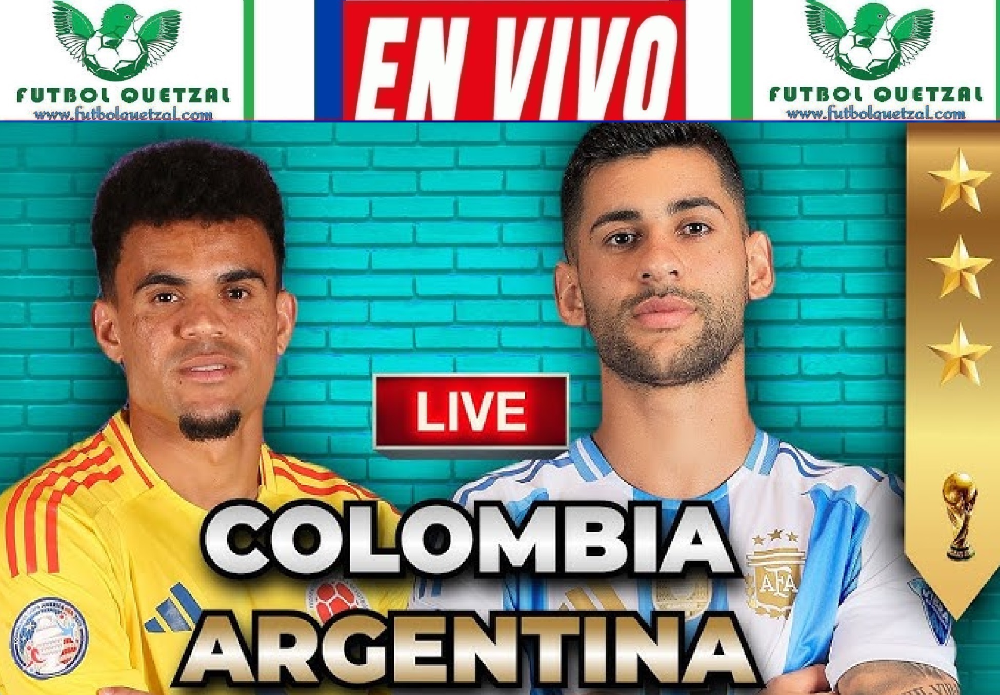 Colombia vs. Argentina EN VIVO ONLINE LIVE partido por Eliminatorias