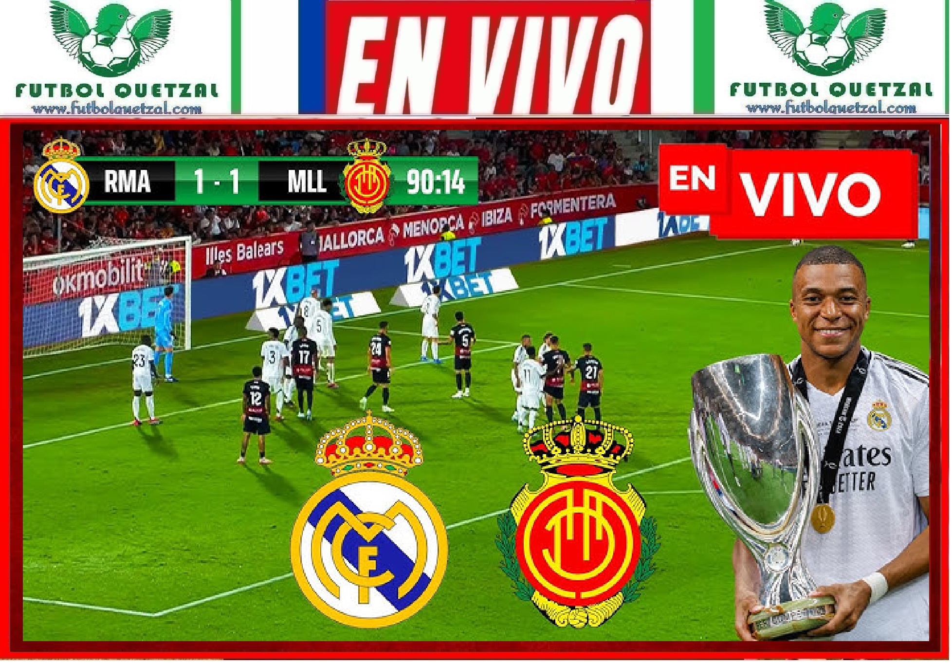Real Madrid vs. Mallorca EN VIVO Dónde ver online y hora Semifinal