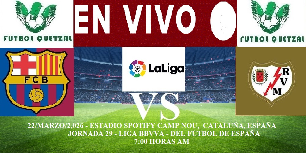 Barcelona vs Rayo Vallecano EN VIVO HOY: hora, canal y alineaciones ...