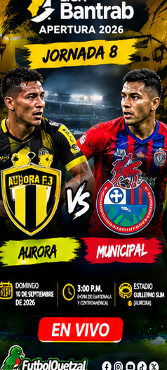 Aurora vs Municipal EN VIVO