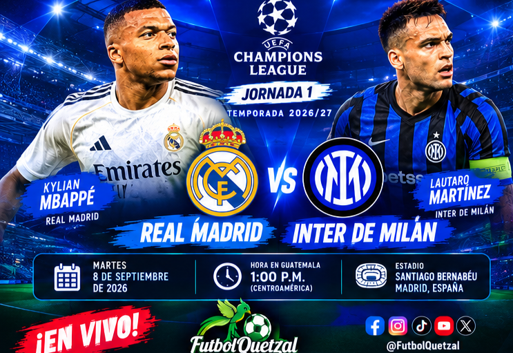 Real Madrid VS Inter De Milan EN VIVO
