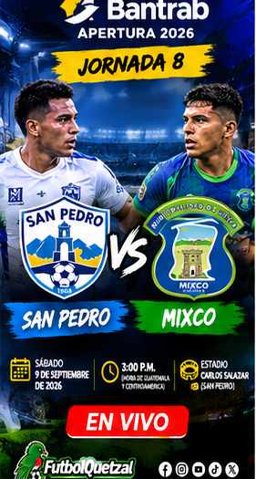San Pedro VS Mixco EN VIVO