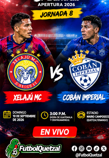 Xelaju VS Coban IMperial EN VIVO